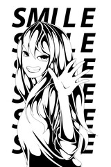 anime character design illustration