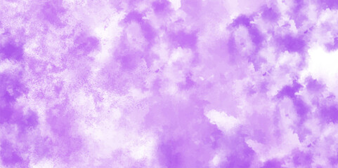 Smoke mist fog the explosion of purple bright light effect background.purple watercolor background.purple and white clouds background, texture. tie dye pattern hand dyed on cotton fabric abstract text