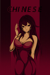 anime character design illustration