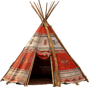 recommend clip art: Native american tent clip art