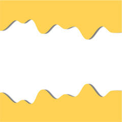 Cheese Melting Corner Background. Cheese Lovers Day. Cheese Decoration Frame Design. Svg File