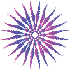 Obraz premium Beautiful decoration ornament mandala design 