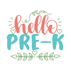 hello pre-k © vectorart