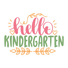 hello kindergarten
