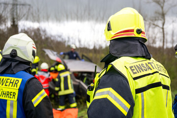 Feuerwehr im Einsatz - Feuerwehrmänner