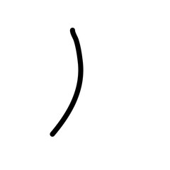 Random Line Curve. Abstract Black Line Curve. Hand Drawn Line. Childern Drawing Style. Line Design Element. Svg File