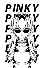 anime character design illustration