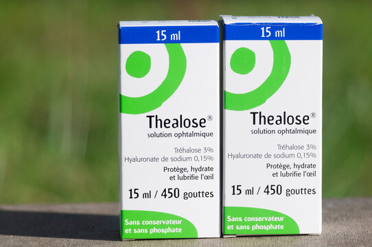 Solution ophtalmique Thealose du laboratoire fran&ccedil;ais Thea