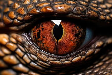 Tropical nature green eye dragon wildlife lizard vertebrate predator animal reptile macro iguana