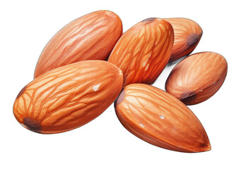 the Nutty Code: Beautiful Nuts on a Clear Canvas