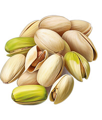 the Nutty Code: Beautiful Nuts on a Clear Canvas