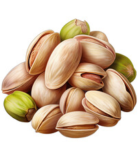 the Nutty Code: Beautiful Nuts on a Clear Canvas