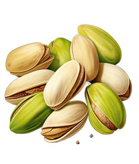 the Nutty Code: Beautiful Nuts on a Clear Canvas