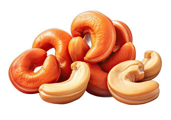 the Nutty Code: Beautiful Nuts on a Clear Canvas