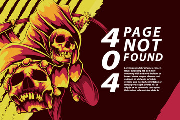 anime illustration error 404 page not found