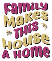 Retro, Family Bundel includes Craft Design. T-shirt Design. Illustration
