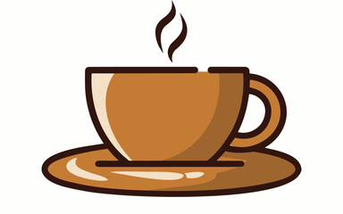 cup of coffee vector illustration