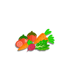 Vegetable Icon Design Element. Nutritious Vegetables Vector Design. Healthy Vegetable. Svg File