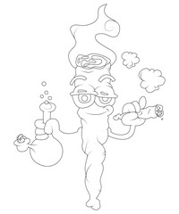 Stoner coloring page 