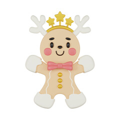 Fototapeta premium Christmas Decoration 3d Illustration
