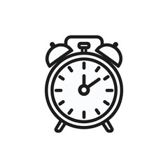 Alrm icon , Clock icon . Vector illustration