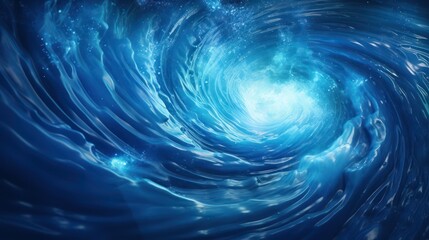 whirlpool abstract background with shades of blue abstract  - obrazy, fototapety, plakaty