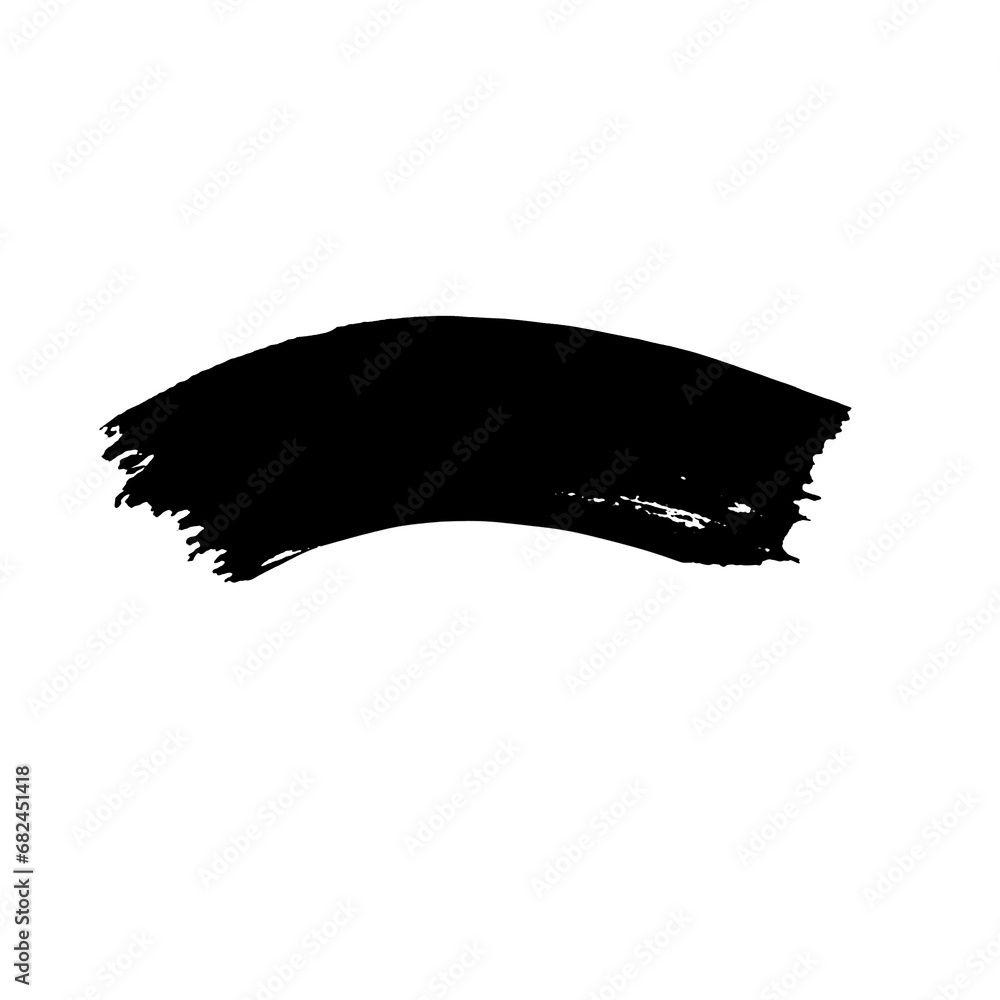 Poster black ink brush stroke. abstract ink. abstract stroke. ink icon. hand drawn ink stroke. ink stroke d