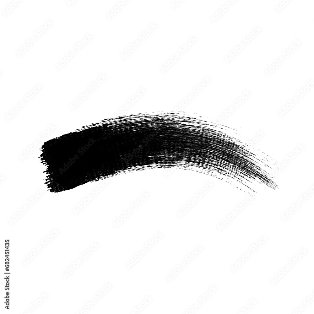 Poster black ink brush stroke. abstract ink. abstract stroke. ink icon. hand drawn ink stroke. ink stroke d