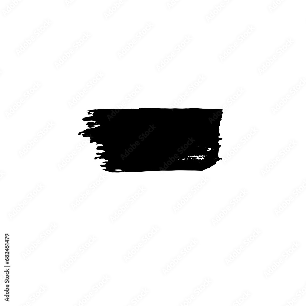 Poster black ink brush stroke. abstract ink. abstract stroke. ink icon. hand drawn ink stroke. ink stroke d