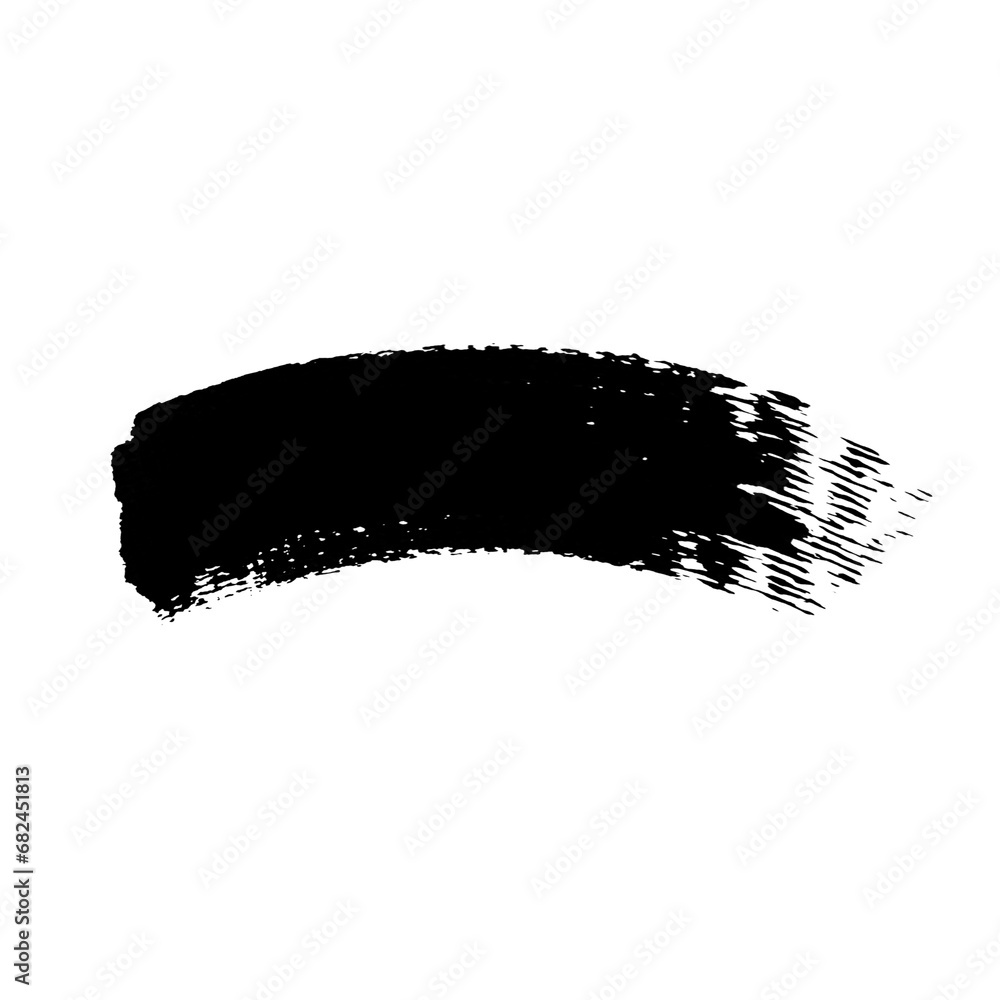 Poster black ink brush stroke. abstract ink. abstract stroke. ink icon. hand drawn ink stroke. ink stroke d