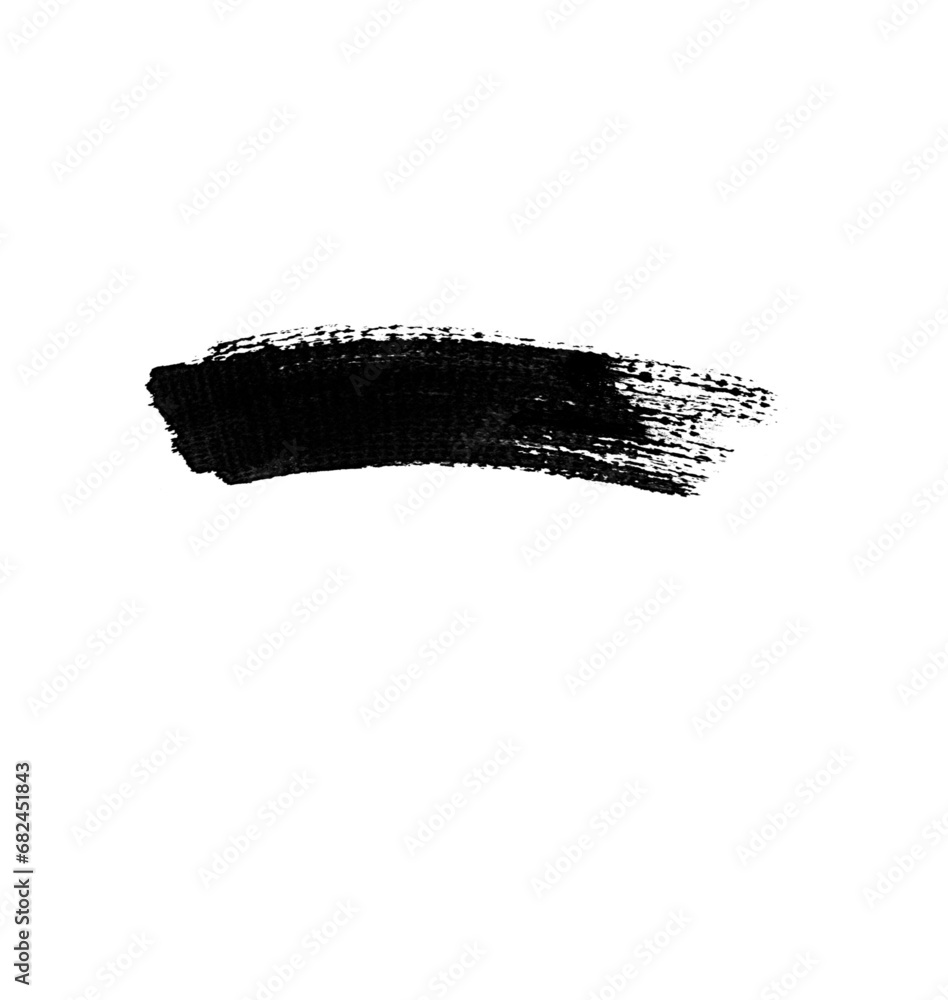 Poster black ink brush stroke. abstract ink. abstract stroke. ink icon. hand drawn ink stroke. ink stroke d