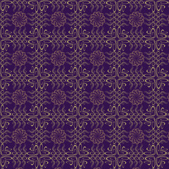 Abstract floral pattern background, luxury pattern, stylish vector illustration