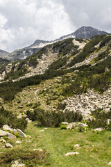 Landscape near Muratovo lake at Pirin Mountain, Bulgaria