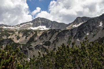 Landscape near Muratovo lake at Pirin Mountain, Bulgaria