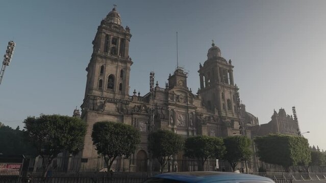 Catedral Metropolitana de la Ciudad de M&eacute;xico Mexico City Metropolitan Cathedral Early Morning Sunrise
