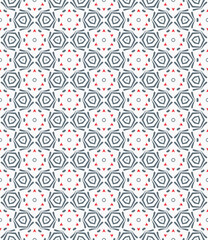 Multi color seamless abstract pattern. Background and backdrop. Multi Colored. Colorful ornamental design. Colored mosaic ornaments. Vector graphic illustration. EPS10.