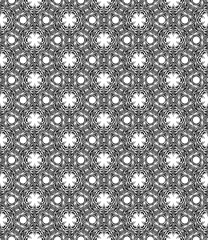 Black seamless abstract pattern. Overlay for background and backdrop. Ornamental design. PNG graphic illustration with transparent background.