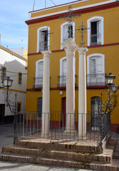 Three crosses Plaza in Seville