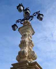 Monumental Street lamp in Seville