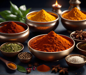Masala Alchemy: The Magic of Spices in Indian Culinary Delights. generative AI