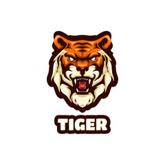 Tiger Mascot Logo Design