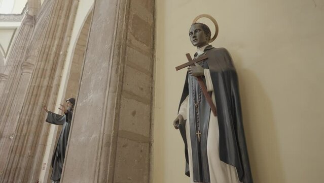 Interior of Mexico City Metropolitan Cathedral Roman Catholic Archdiocese