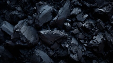 black coal texture unique eye-catching background - obrazy, fototapety, plakaty