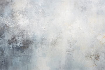 Abstract textured background with a blend of white and grey hues with subtle hints of rust,...