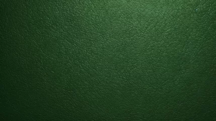 Foto op Plexiglas green leather texture background. green leatherette background © megavectors