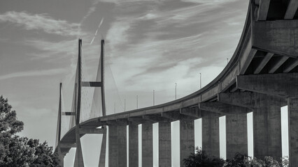 bridge over the river