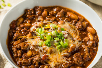 Organic Homemade Turkey Chili Con Carne