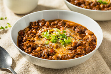 Organic Homemade Turkey Chili Con Carne