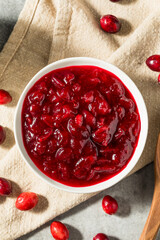 Homemade Thanksgiving Red Cranberry Sauce