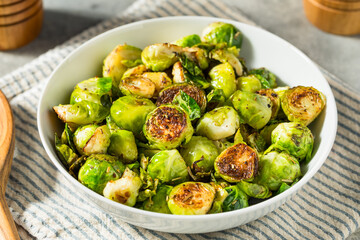 Healthy Roasted Homemade Brussels Sprouts